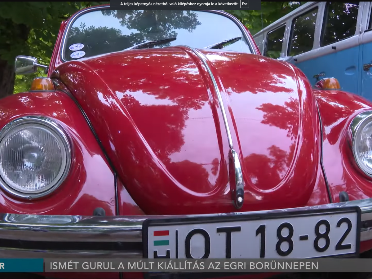 Ismét Gurul a Múlt kiállítás az egri borünnepen – Eger TV interjú